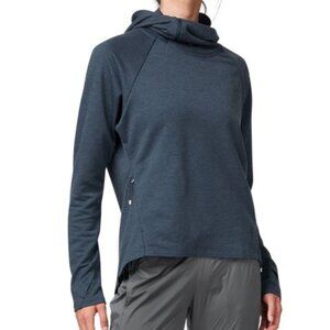 On Cloud Running Women's Hoodie Sweatshirt in Navy Blue